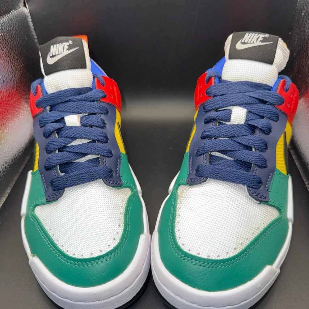 Size 8 - Nike Dunk Disrupt Low Multi-Color Wmns, CK6654-004, Very Clean, No Box